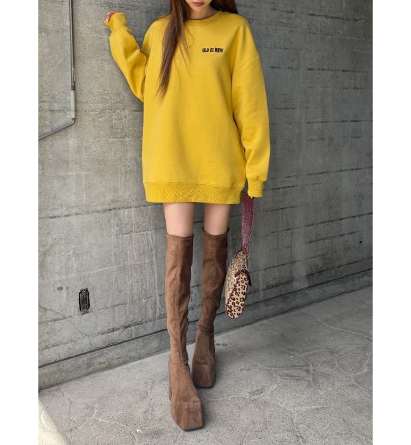 EVRIS「プラットフォームニーハイブーツ」|ロングブーツ|