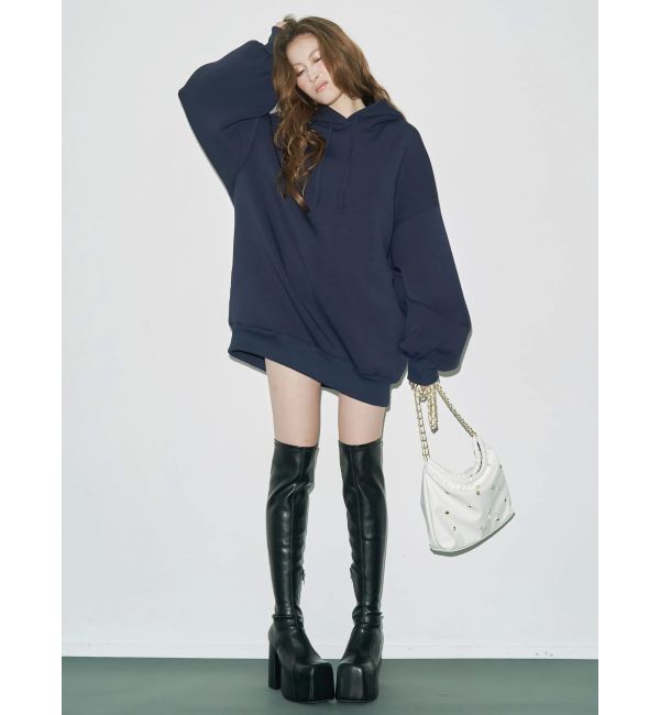 EVRIS「プラットフォームニーハイブーツ」|ロングブーツ|