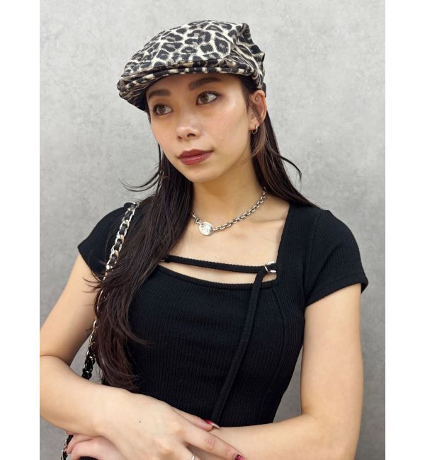 EVRIS「カットタイトハーフスリーブミニワンピース」|ワンピース|