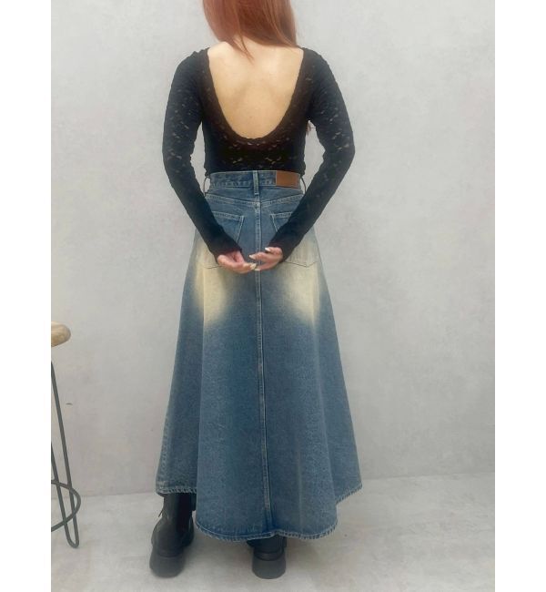 EVRIS「バックオープンレーストップス」|Tシャツ・カットソー|