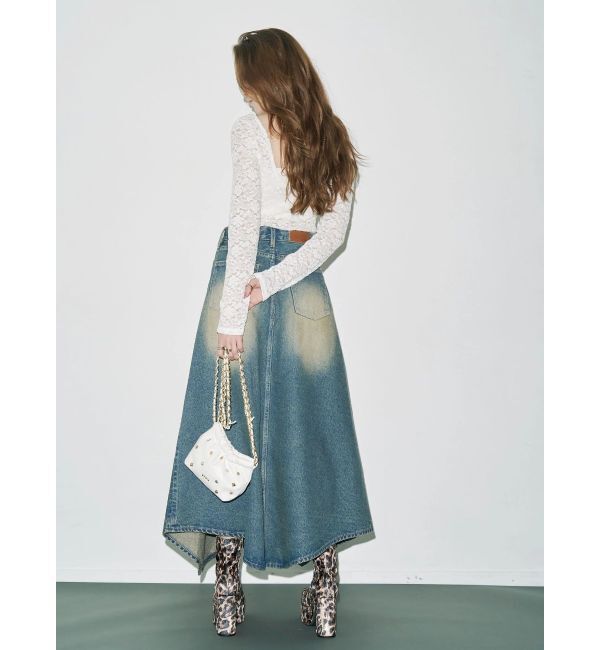 EVRIS「バックオープンレーストップス」|Tシャツ・カットソー|