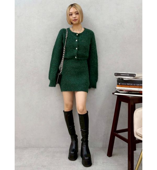 EVRIS「ワンポイントアンサンブルニットワンピース」|ワンピース|