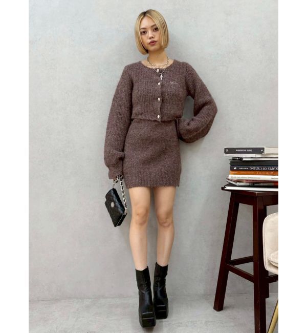 EVRIS「ワンポイントアンサンブルニットワンピース」|ワンピース|