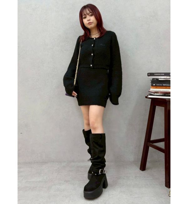 EVRIS「ワンポイントアンサンブルニットワンピース」|ワンピース|