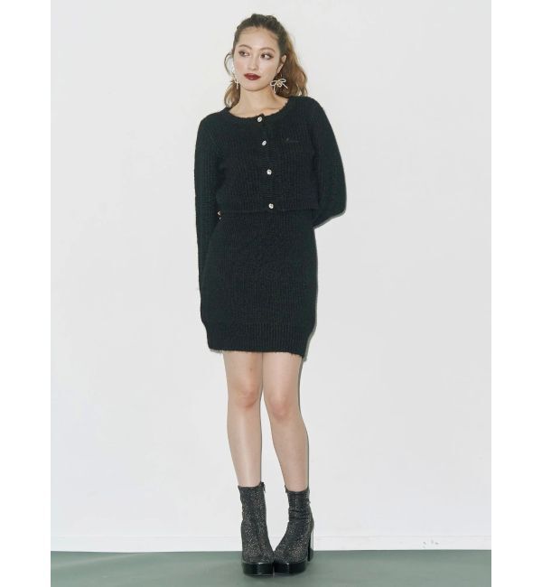EVRIS「ワンポイントアンサンブルニットワンピース」|ワンピース|