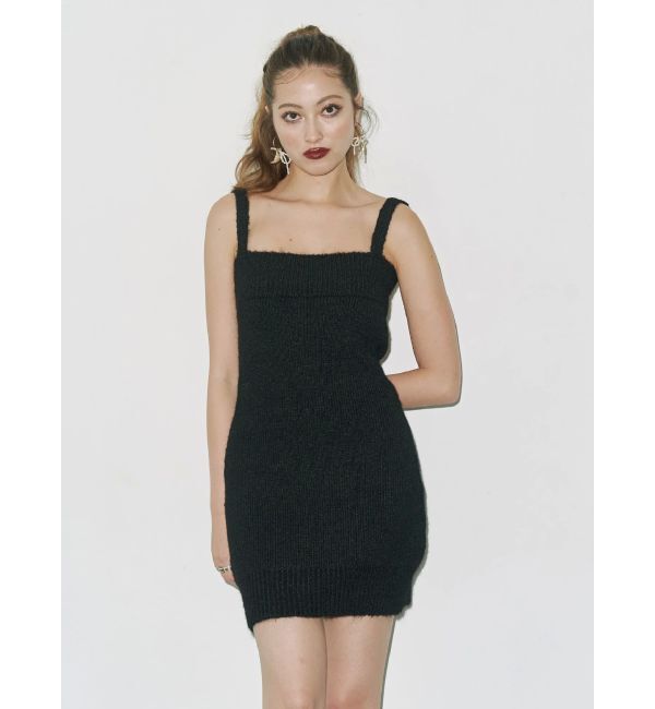 EVRIS「ワンポイントアンサンブルニットワンピース」|ワンピース|