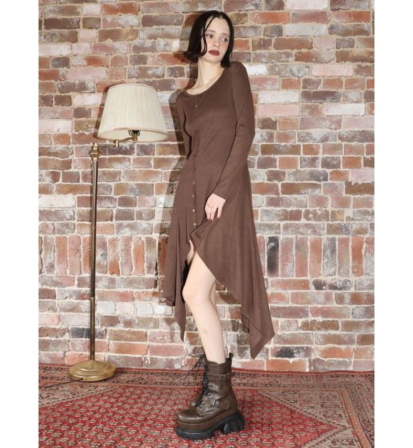 EVRIS「ロングスリットワンピース」|ワンピース|