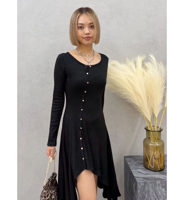 EVRIS「ロングスリットワンピース」|ワンピース|