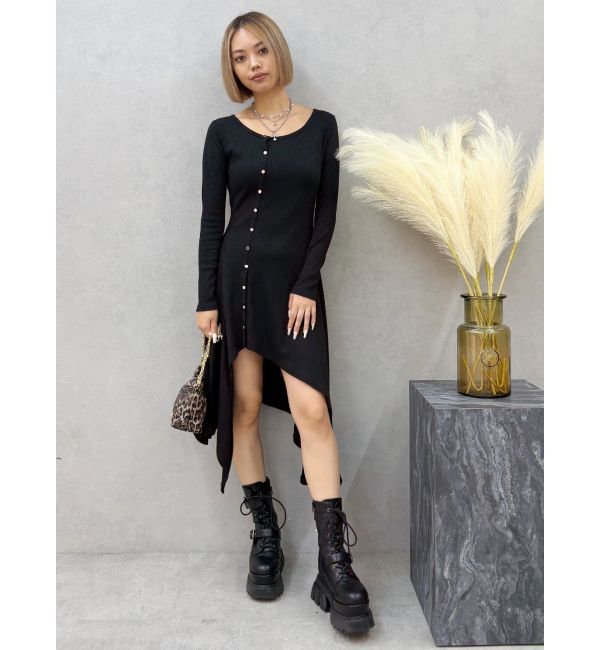 EVRIS「ロングスリットワンピース」|ワンピース|