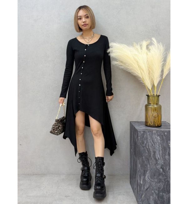 EVRIS「ロングスリットワンピース」|ワンピース|