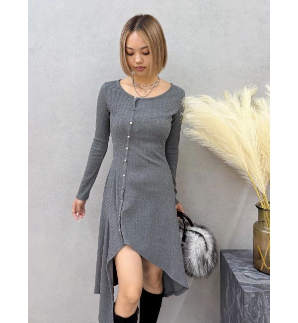 EVRIS「ロングスリットワンピース」|ワンピース|