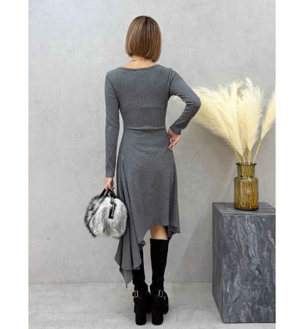 EVRIS「ロングスリットワンピース」|ワンピース|