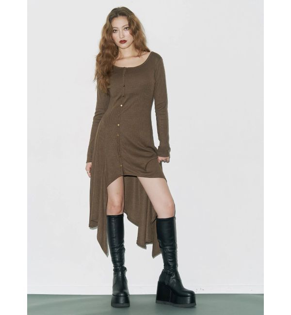 EVRIS「ロングスリットワンピース」|ワンピース|