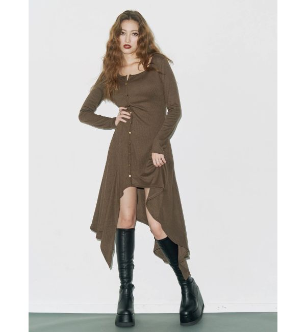 EVRIS「ロングスリットワンピース」|ワンピース|