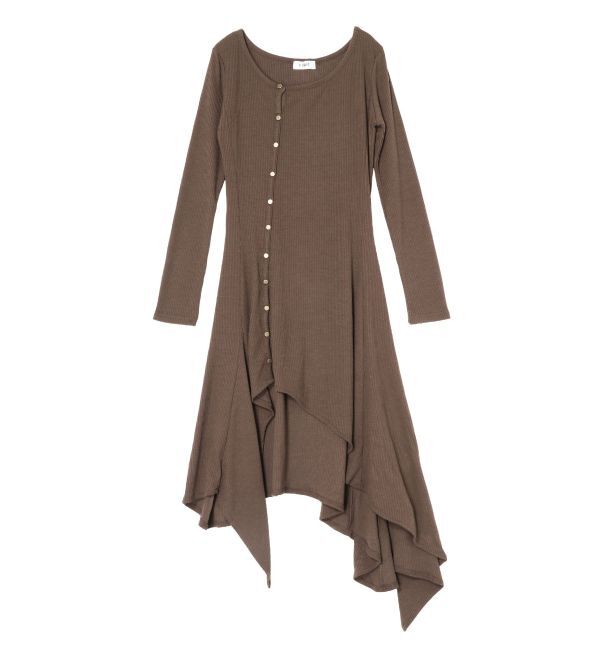 EVRIS「ロングスリットワンピース」|ワンピース|