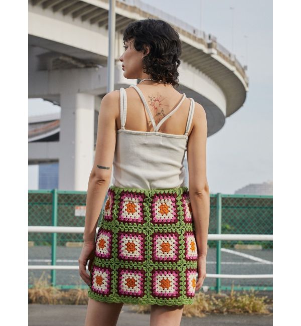 jouetie「クロシェミニスカート」|スカート|