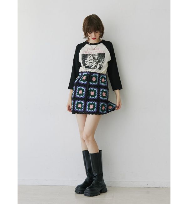 jouetie「クロシェミニスカート」|スカート|