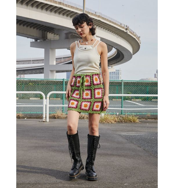 jouetie「クロシェミニスカート」|スカート|