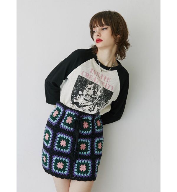 jouetie「クロシェミニスカート」|スカート|