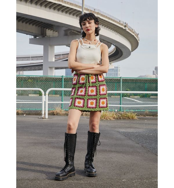 jouetie「クロシェミニスカート」|スカート|