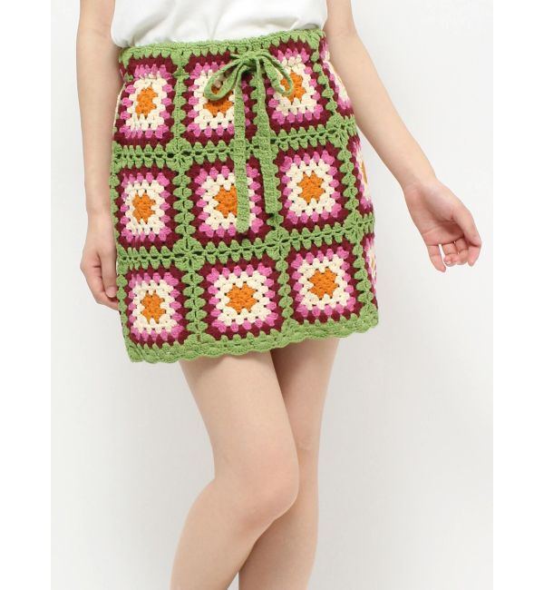 jouetie「クロシェミニスカート」|スカート|