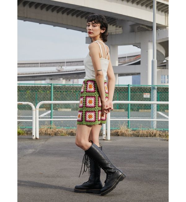 jouetie「クロシェミニスカート」|スカート|