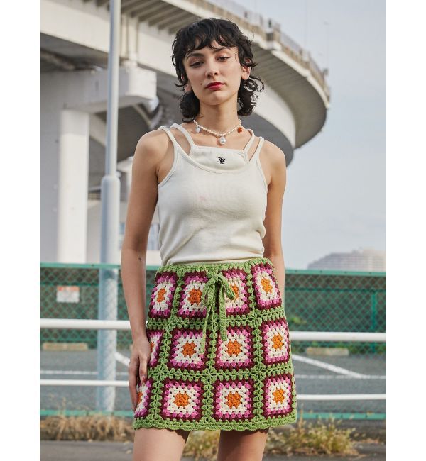 jouetie「クロシェミニスカート」|スカート|