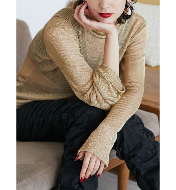 jouetie「シャイニーシアートップス」|Tシャツ・カットソー|