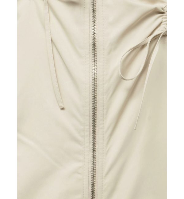 jouetie「ギャザーリボンMA-1ベスト」|ダウンベスト・ベスト|