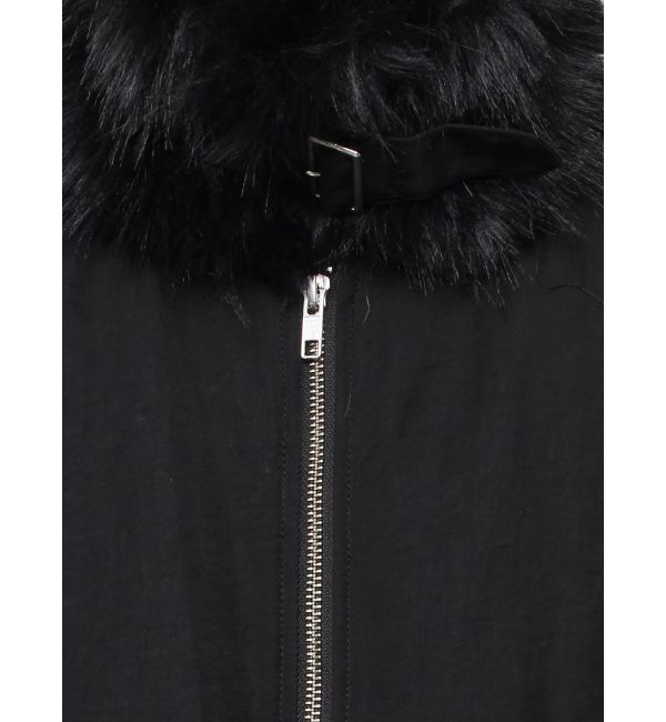 jouetie「ギャザーリボンMA-1ベスト」|ダウンベスト・ベスト|