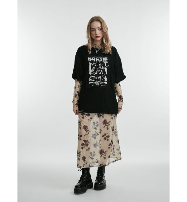 jouetie「フラワーシアーワンピース」|ワンピース|