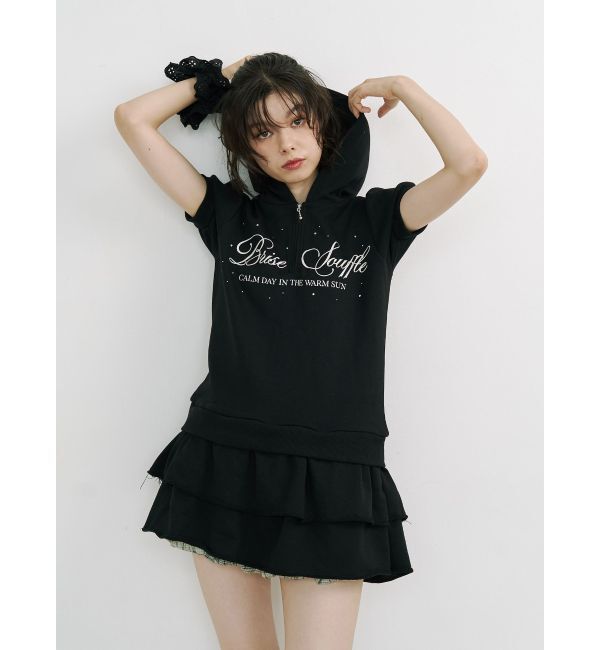 jouetie「ロゴフリルミニワンピース」|ワンピース|