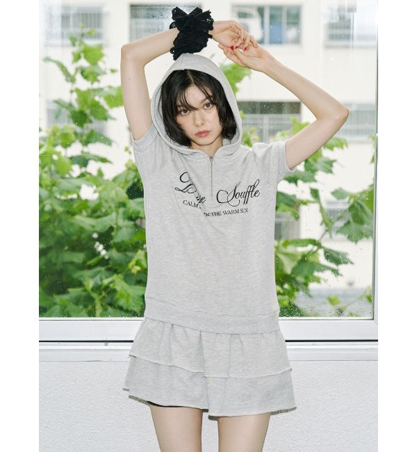 jouetie「ロゴフリルミニワンピース」|ワンピース|