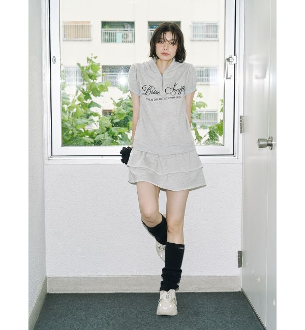 jouetie「ロゴフリルミニワンピース」|ワンピース|