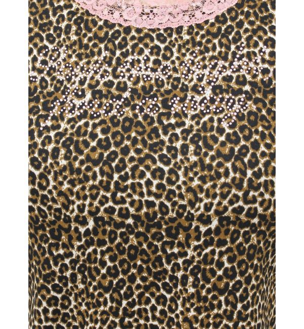 jouetie「レースラインストーンロゴタンクトップ」|Tシャツ・カットソー|