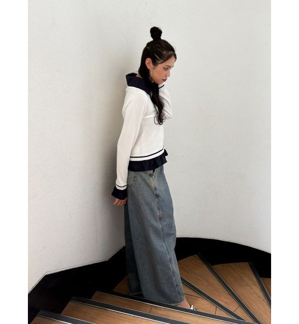 jouetie「レイヤードポロニット」|ニット・セーター|