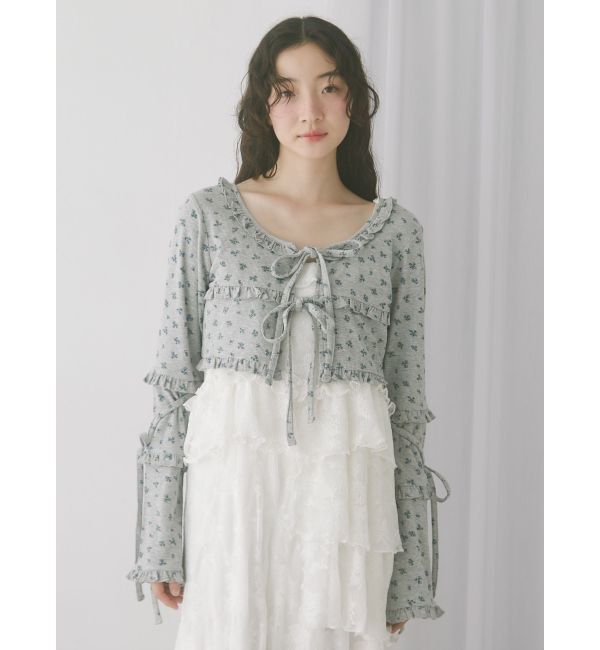 merry jenny「レースティアードキャミワンピース」|ワンピース|