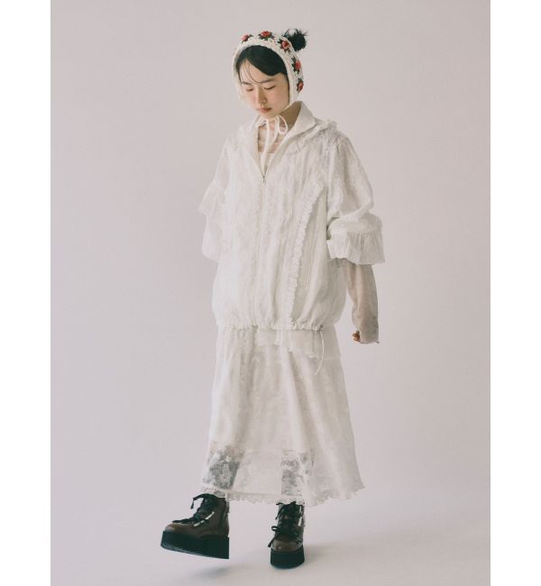 merry jenny「レースティアードキャミワンピース」|ワンピース|