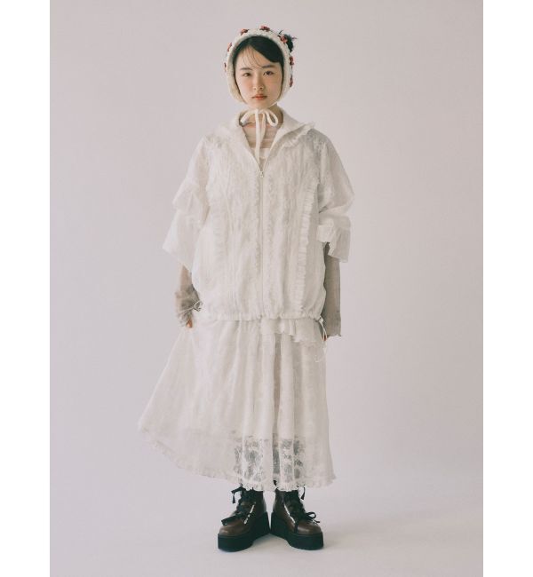merry jenny「レースティアードキャミワンピース」|ワンピース|