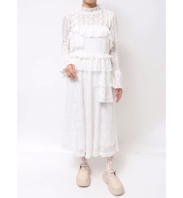 merry jenny「レースティアードキャミワンピース」|ワンピース|