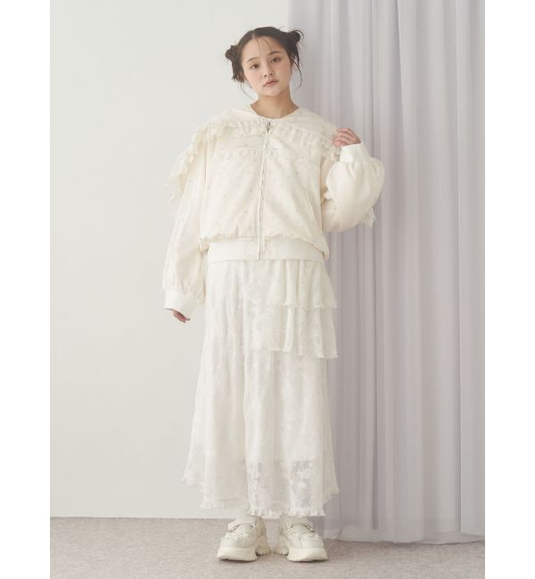 merry jenny「レースティアードキャミワンピース」|ワンピース|