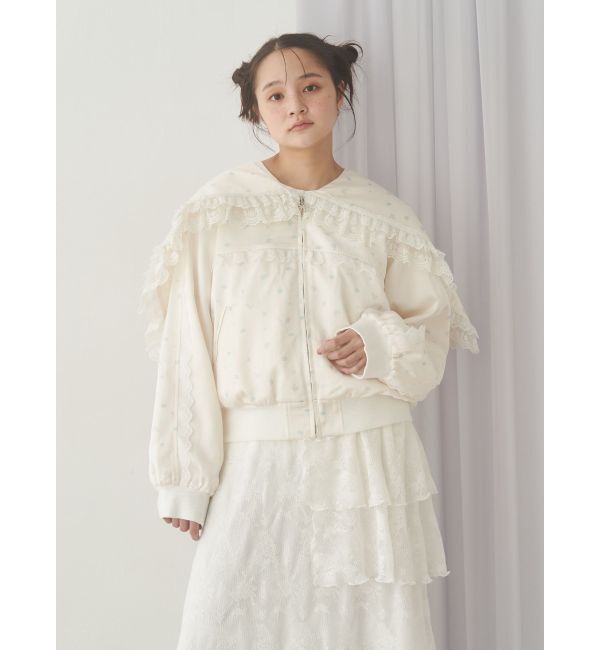 merry jenny「レースティアードキャミワンピース」|ワンピース|