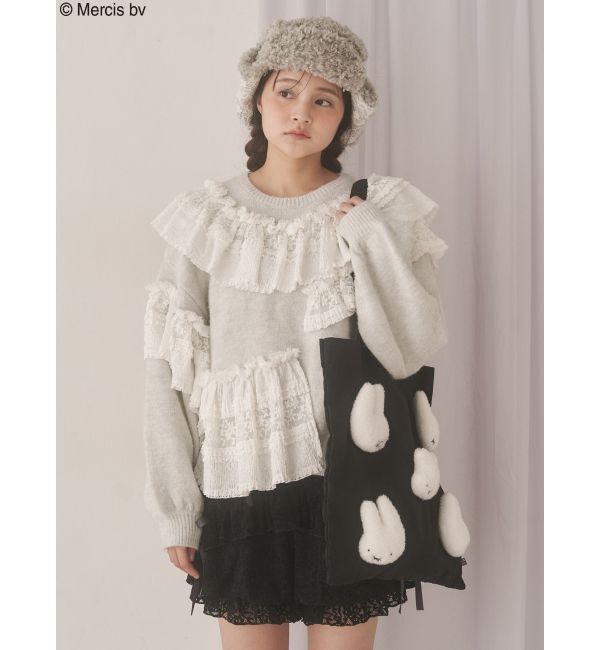 merry jenny「もこもこナインチェfamily bag」|トートバッグ|