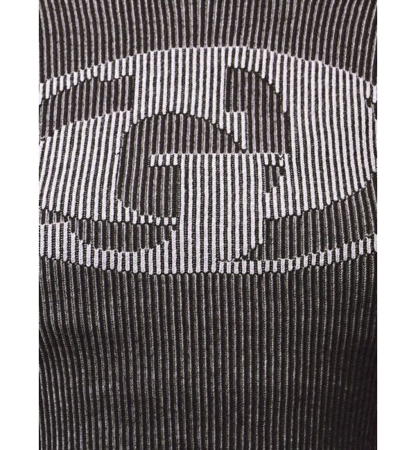 GYDA「GD two color schemeハーフスリーブニットトップス」|ニット・セーター|