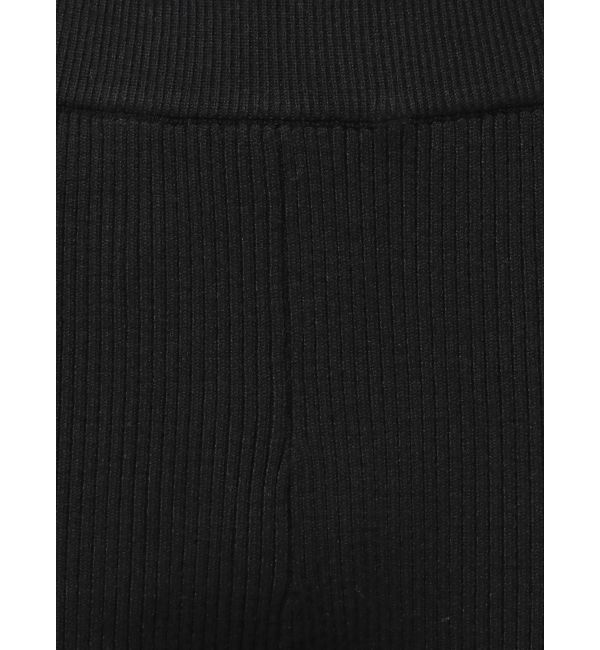 GYDA「SIDE RIBBONスリットニットフレアパンツ」|その他|