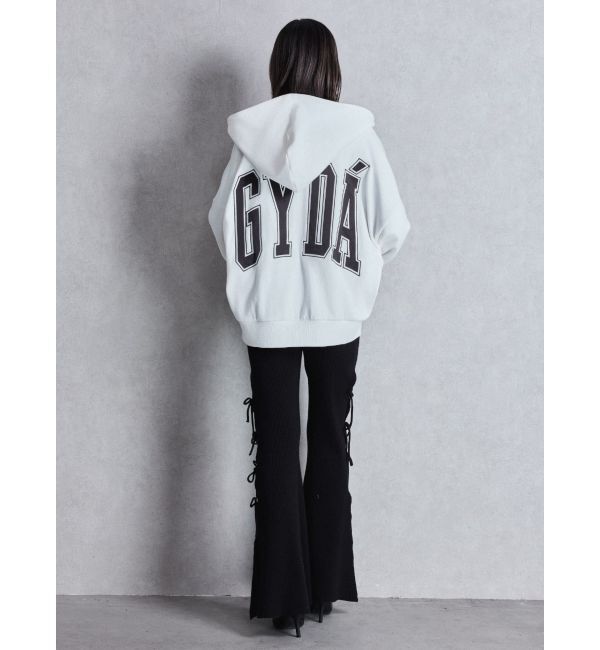 GYDA「SIDE RIBBONスリットニットフレアパンツ」|その他|