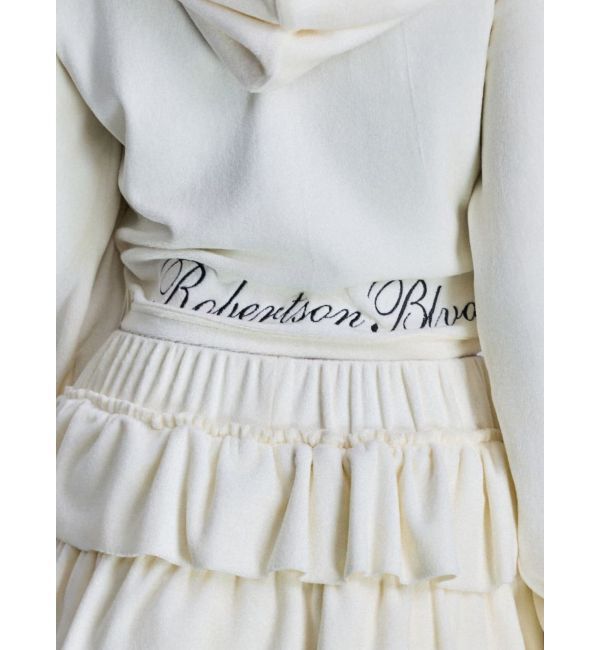 GYDA「Robertson Blvd Velour ショートパーカー」|パーカー|