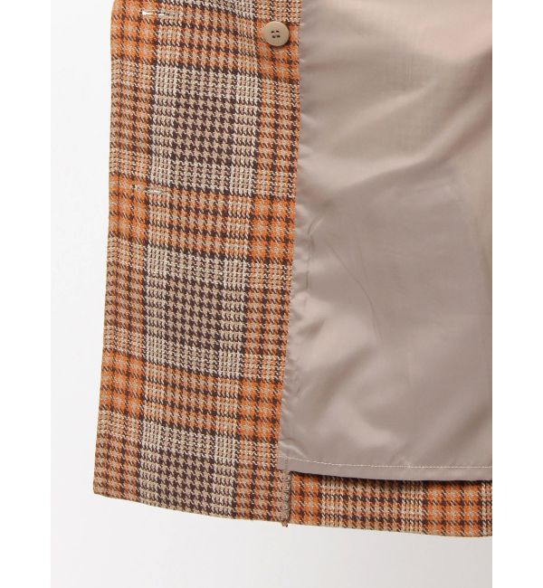 GYDA「ラメmaterialチェスターコート」|チェスターコート|