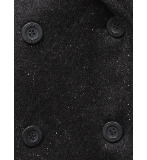 GYDA「ラメmaterialチェスターコート」|チェスターコート|