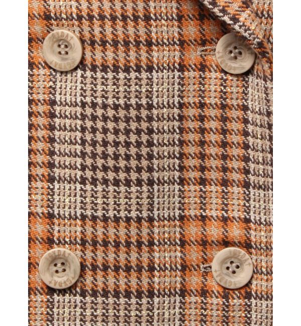 GYDA「ラメmaterialチェスターコート」|チェスターコート|